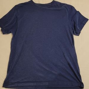 J. Crew Washed jersey tee, Blue, Size L